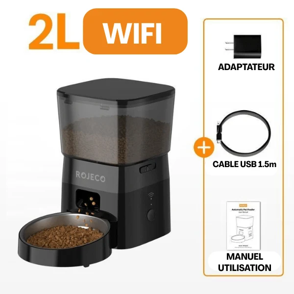 Distributeur croquettes pour chat automatique - MiniFeed™