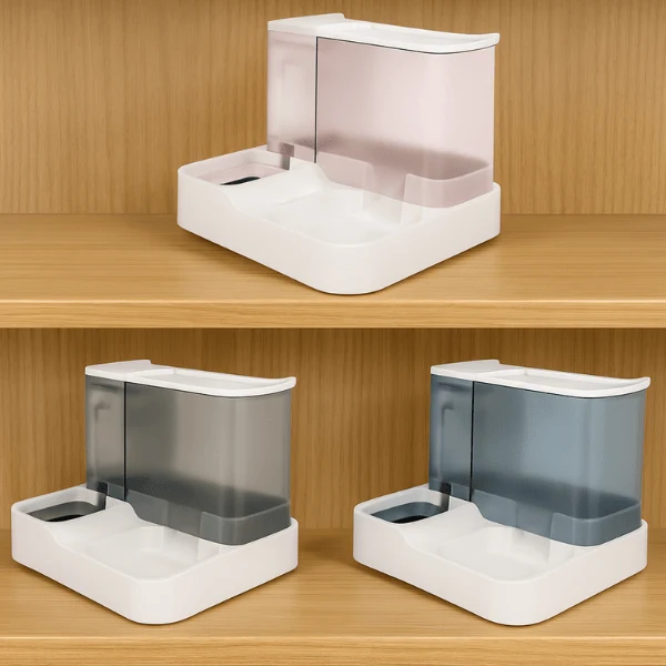 Distributeur croquettes pour chat - eau séparée - PurrCroq™