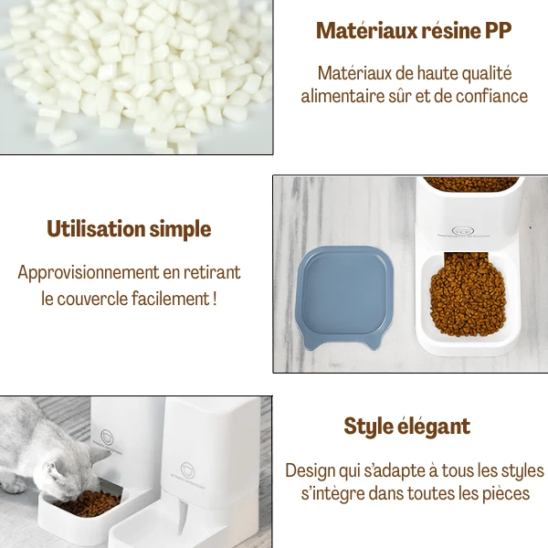 Distributeur croquette chat - DesignFeed™ - Pack x2