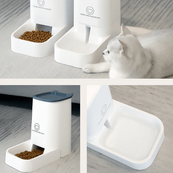Distributeur croquette chat - DesignFeed™ - Pack x2