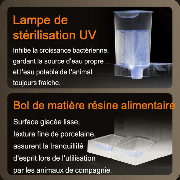 Distributeur de croquettes chat - automatique et eau - FullFeeder™