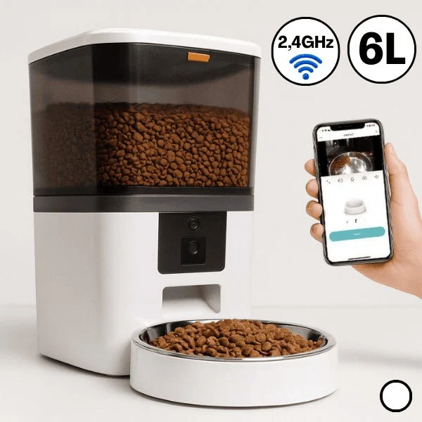 Distributeur croquette chat automatique - Station FullControl™ : 4 L et 6 L