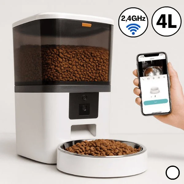 Distributeur croquette chat automatique - Station FullControl™ : 4 L et 6 L