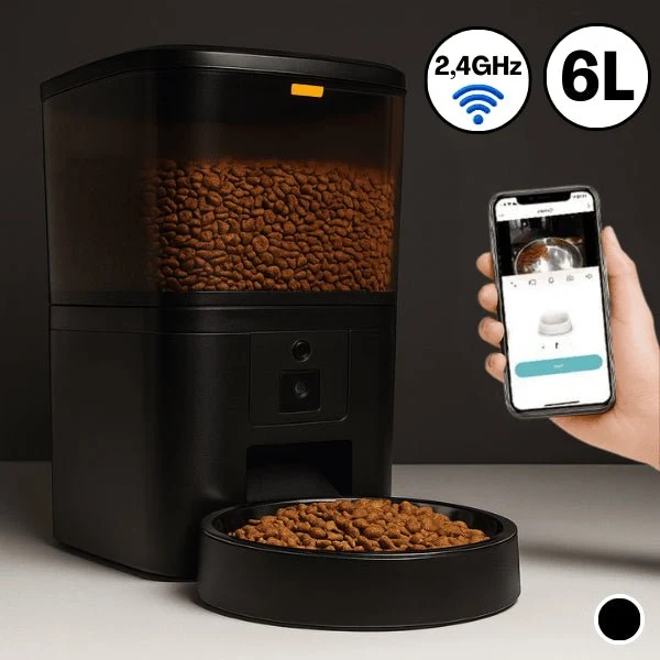 Distributeur croquette chat automatique - Station FullControl™ : 4 L et 6 L
