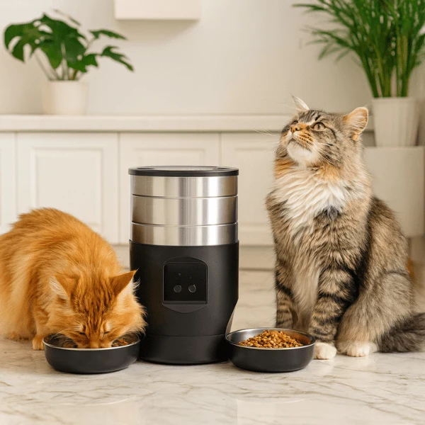 Distributeur automatique croquettes chat - FeederWifi™