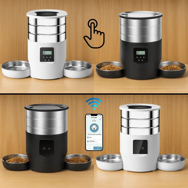 Distributeur automatique croquettes chat - FeederWifi™
