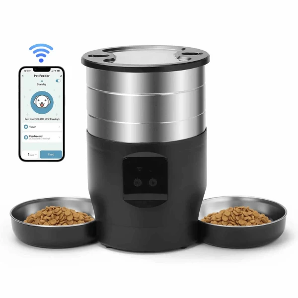 Distributeur automatique croquettes chat - FeederWifi™