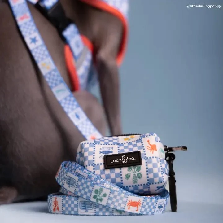 Pochette sac à crottes pour chien ensoleillé en Sicile Lucy & Co. – essentiel chic