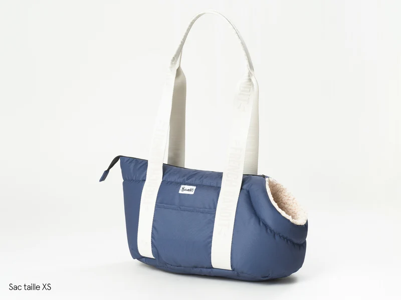 Sac pour chien, motif uni