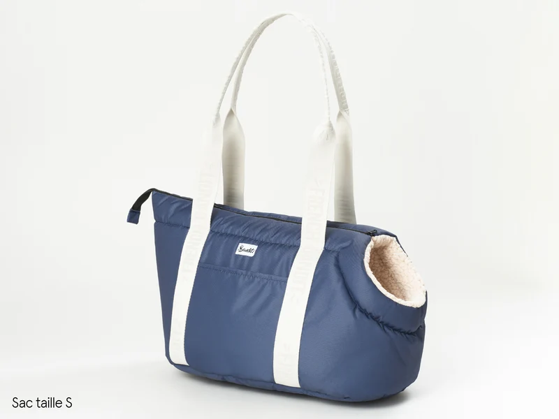 Sac pour chien, motif uni