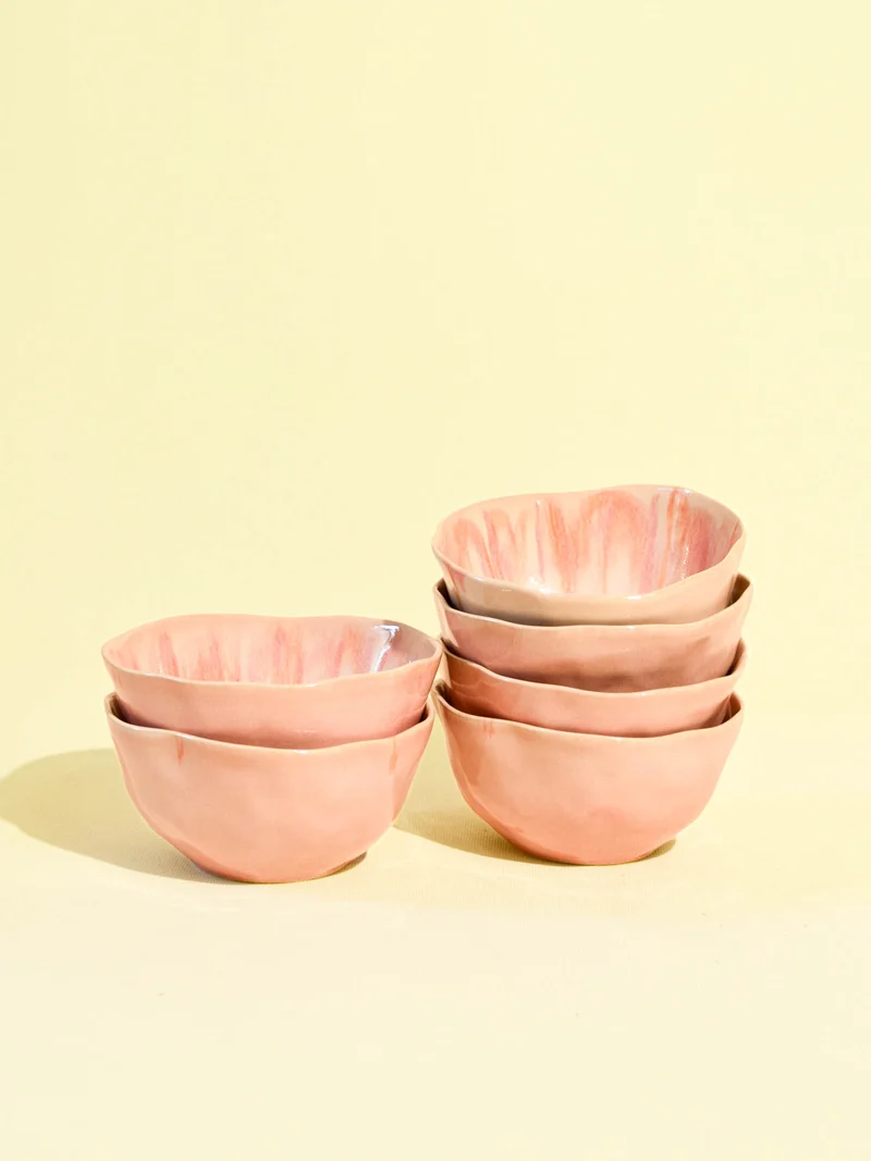 Grand bol Onda | Corail doré