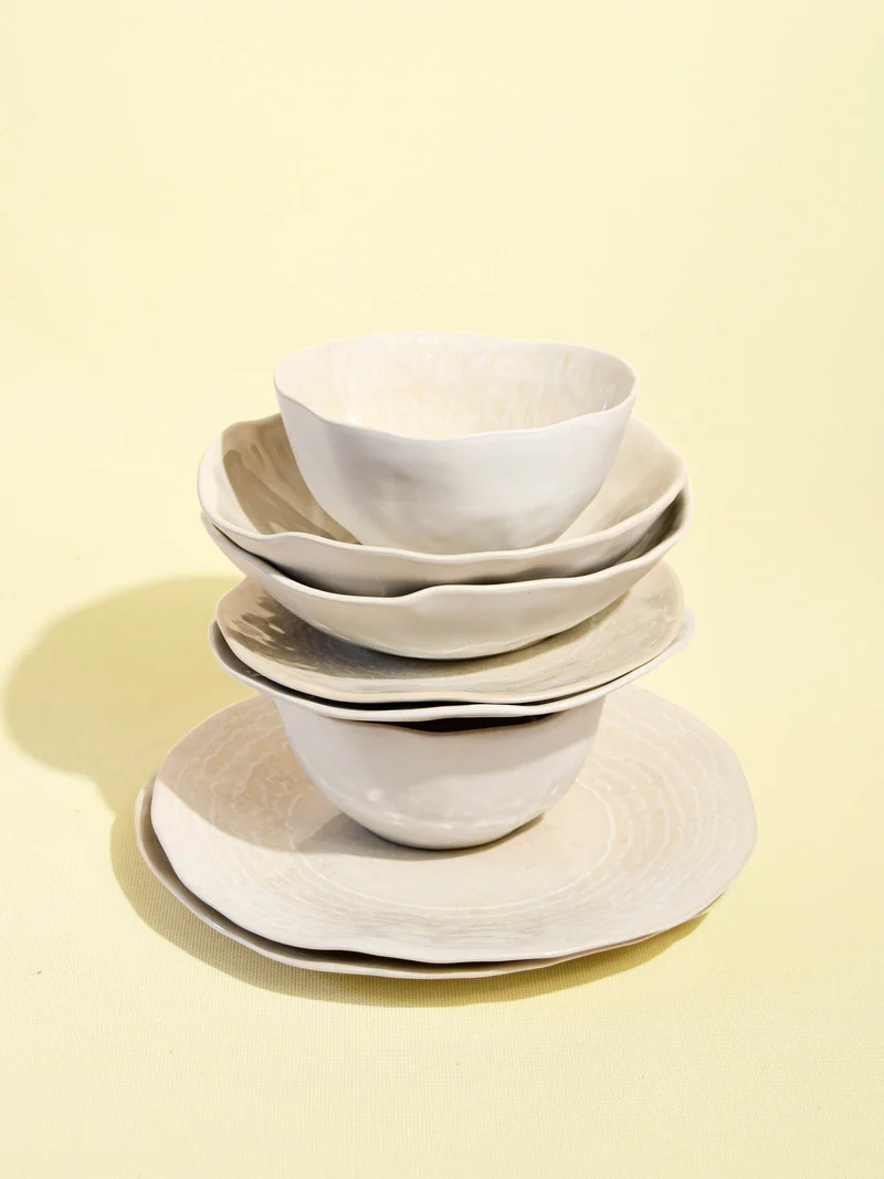 Service pour 2 Onda | Beige sable
