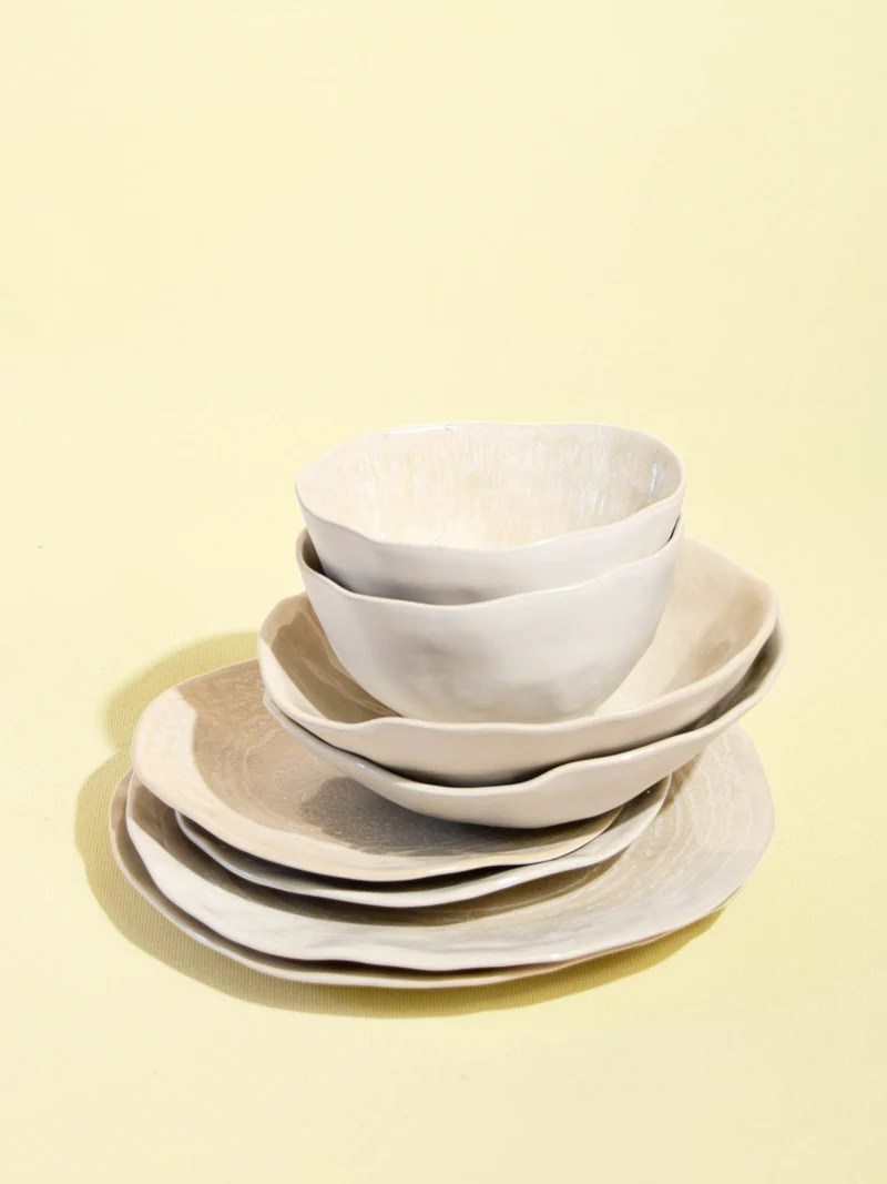 Service pour 2 Onda | Beige sable