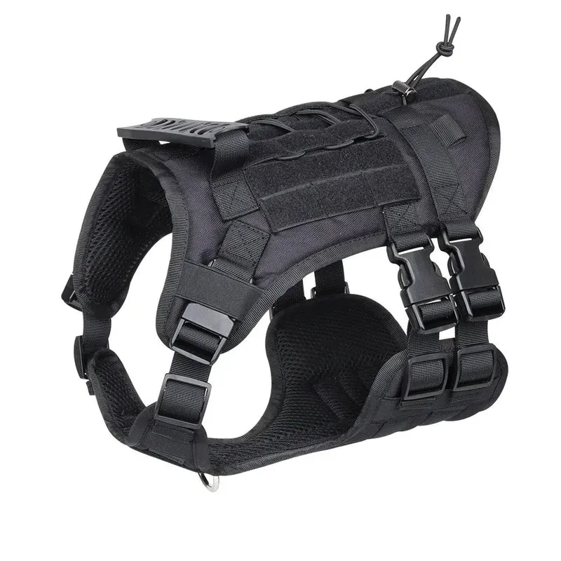 Harnais tactique militaire chien