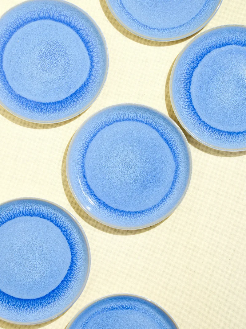 Petite assiette | Bleu minéral