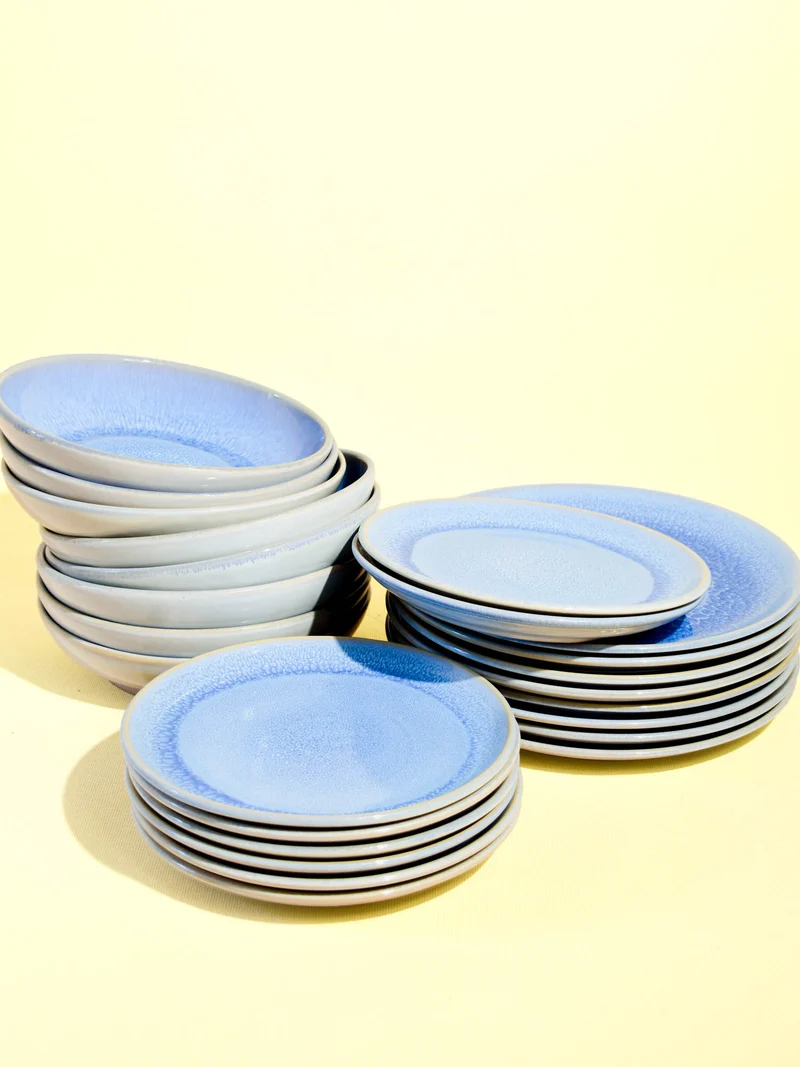 Service pour 8 | Bleu minéral