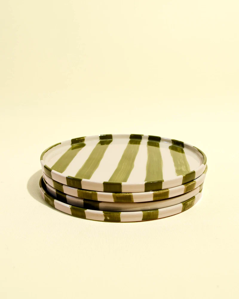Petite assiette | Vert Linhas