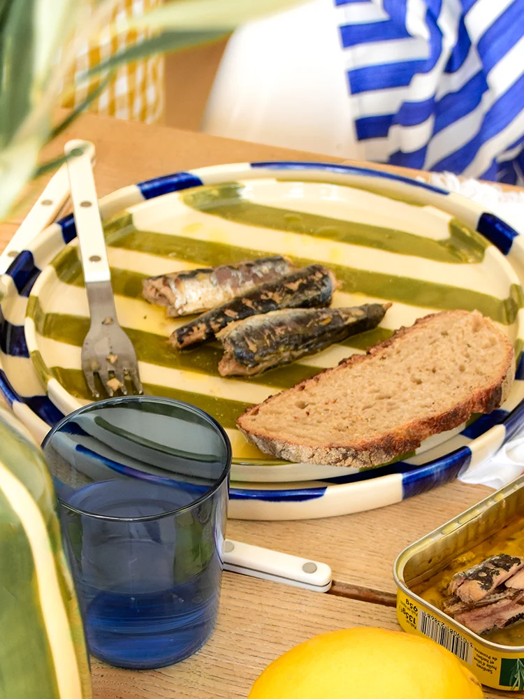 Petite assiette | Vert Linhas