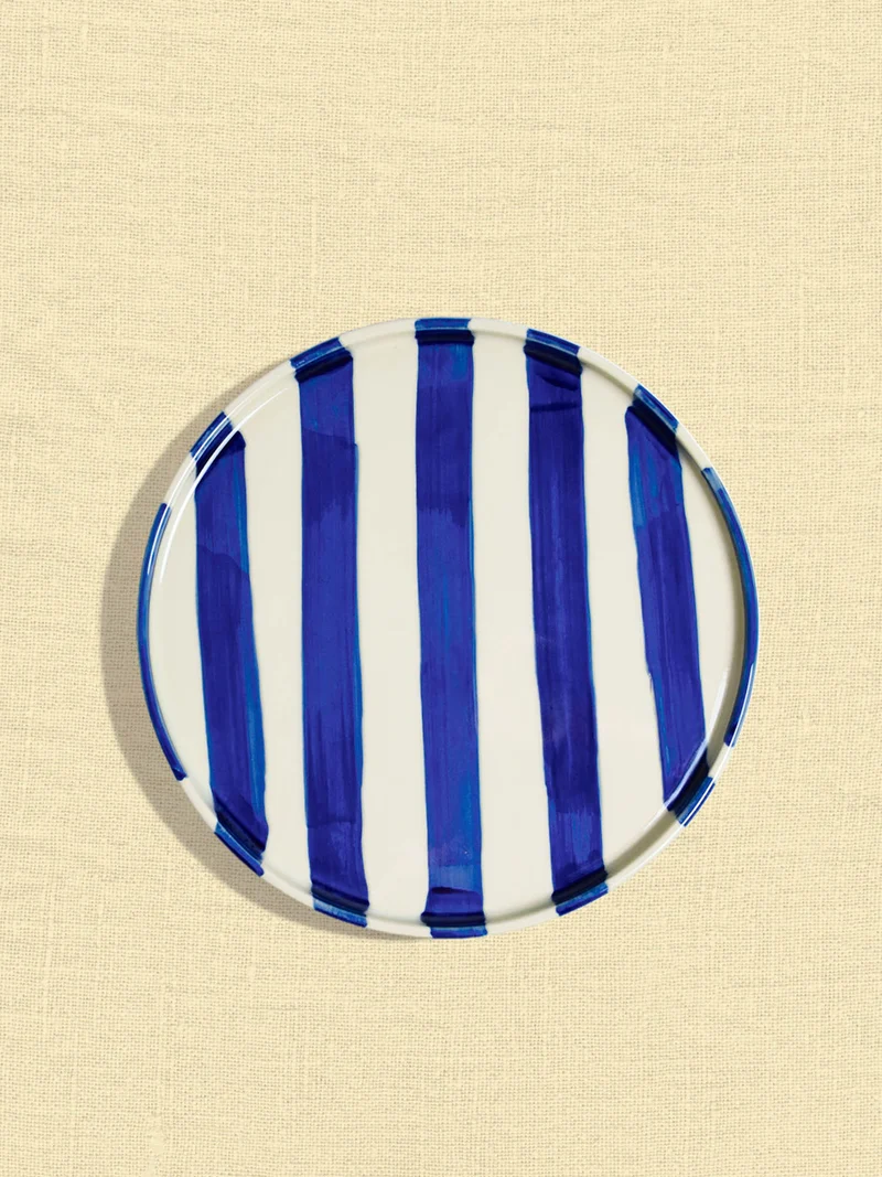 Petite assiette | Bleu Linhas