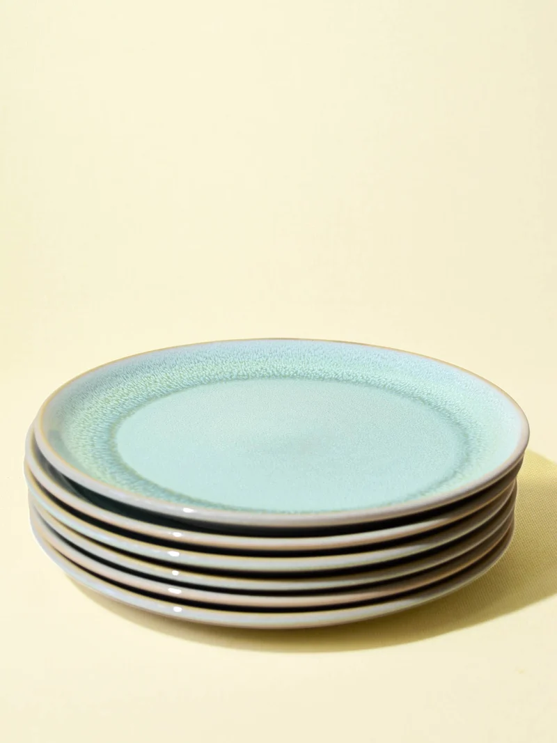 Grande assiette | Vert minéral