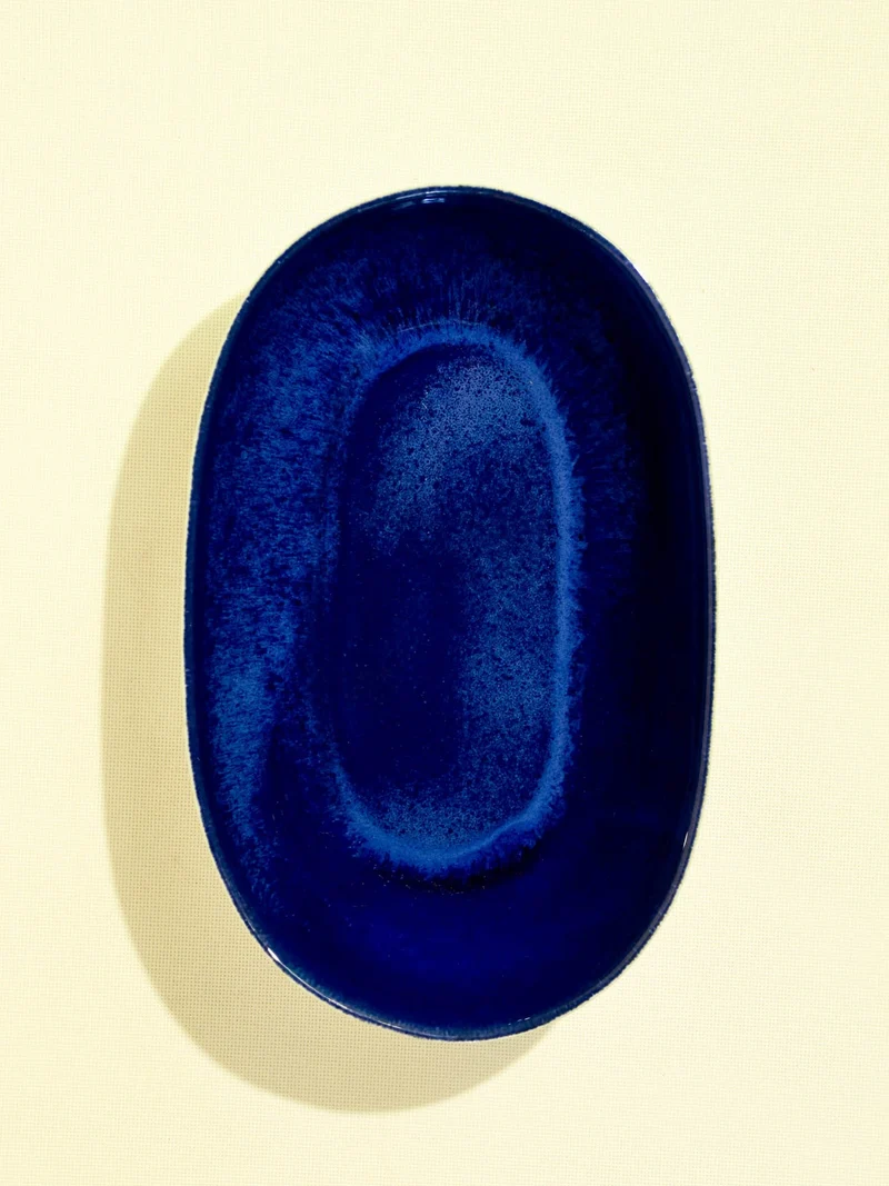 Plat de service XL | Bleu odyssée
