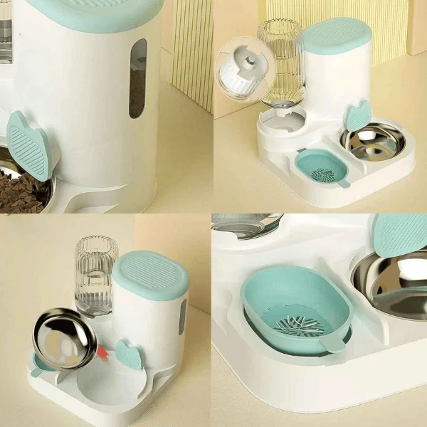 Distributeur croquettes chat | LuxeBowl™