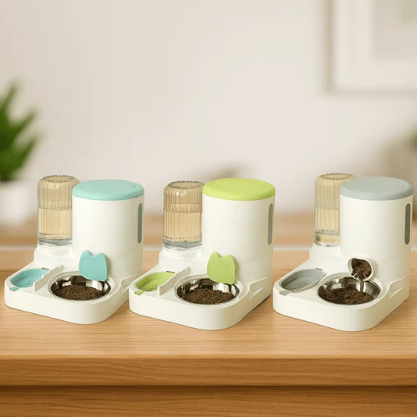 Distributeur croquettes chat | LuxeBowl™