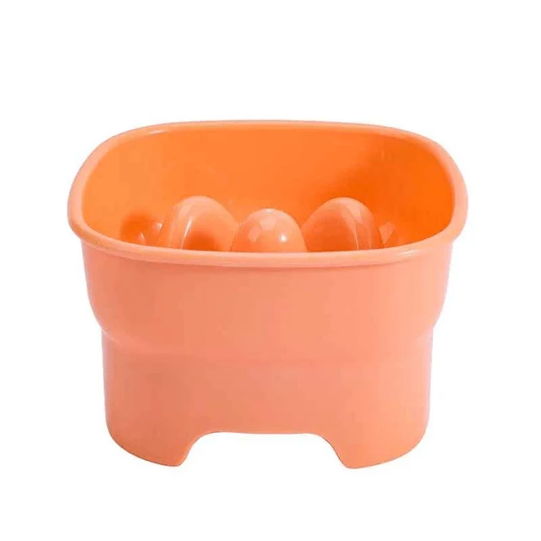 Gamelle anti glouton chaton - Surélevée à plots doux - SavourKitten™