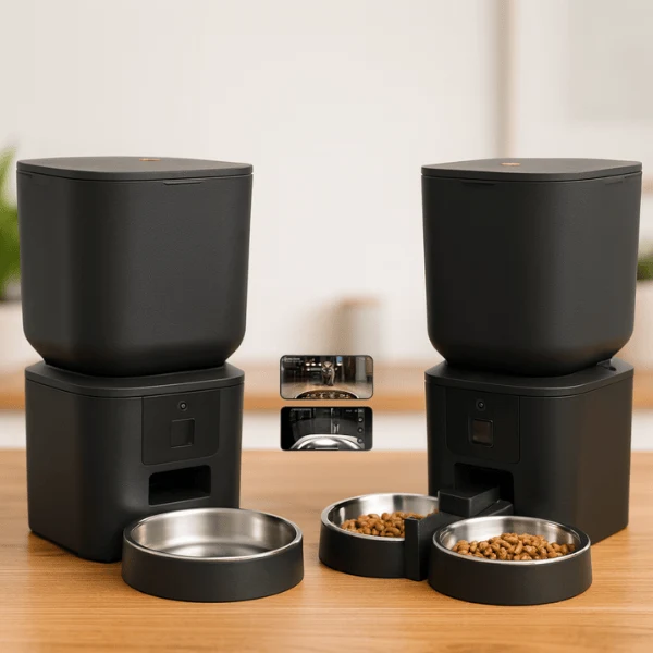 Distributeur croquette chat automatique 8L - MegaFeeder Control™