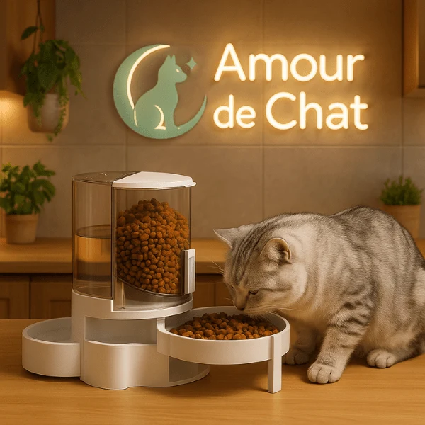 Distributeur croquette chat | Whisker Multifonction™