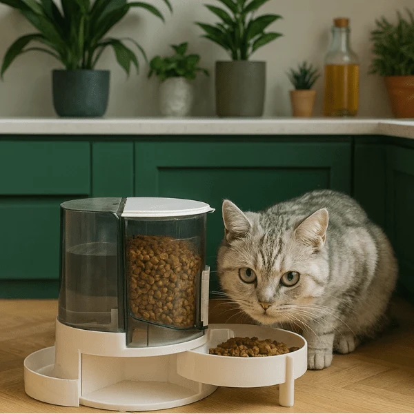 Distributeur croquette chat | Whisker Multifonction™