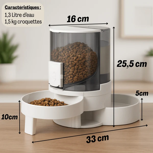 Distributeur croquette chat | Whisker Multifonction™