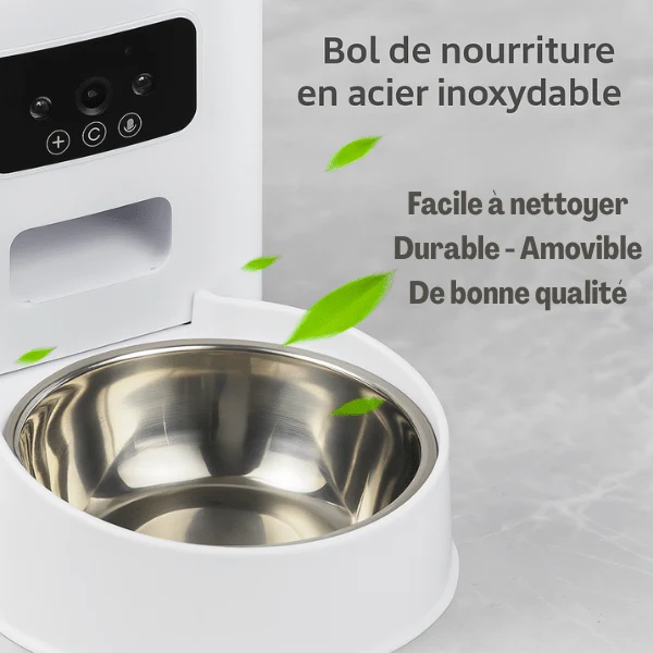 Distributeur automatique de croquettes pour chat - AutoPilot Pro™