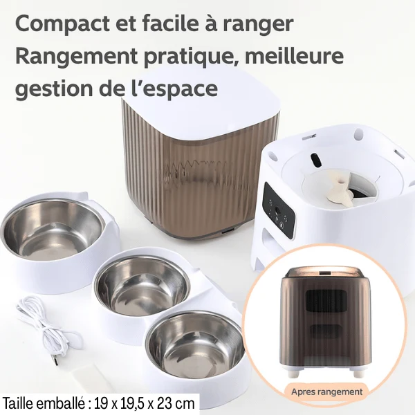 Distributeur automatique de croquettes pour chat - AutoPilot Pro™