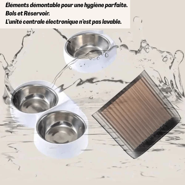 Distributeur automatique de croquettes pour chat - AutoPilot Pro™