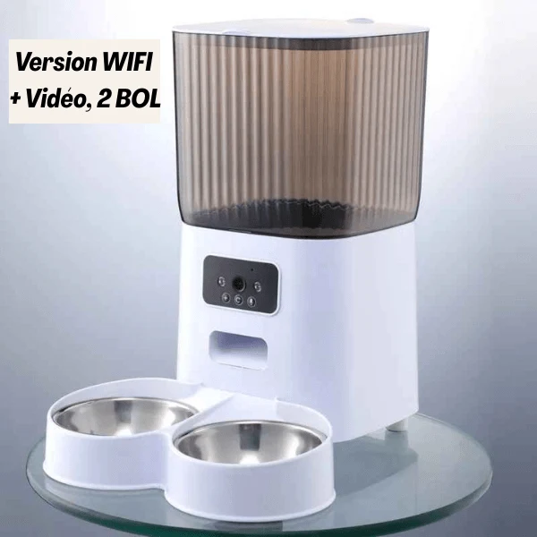Distributeur automatique de croquettes pour chat - AutoPilot Pro™
