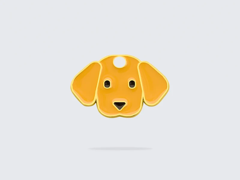 Médaille labrador pour chien