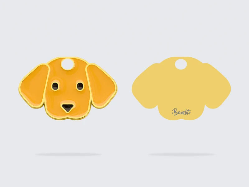 Médaille labrador pour chien
