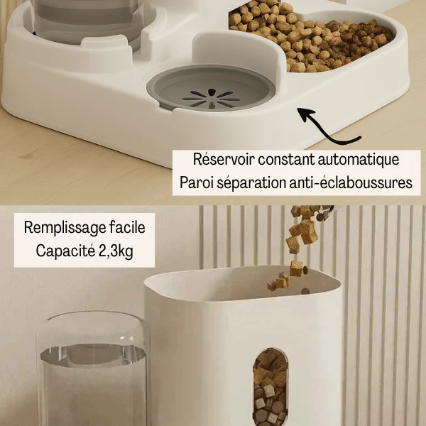 Distributeur de croquettes pour chat | AutoCroq™