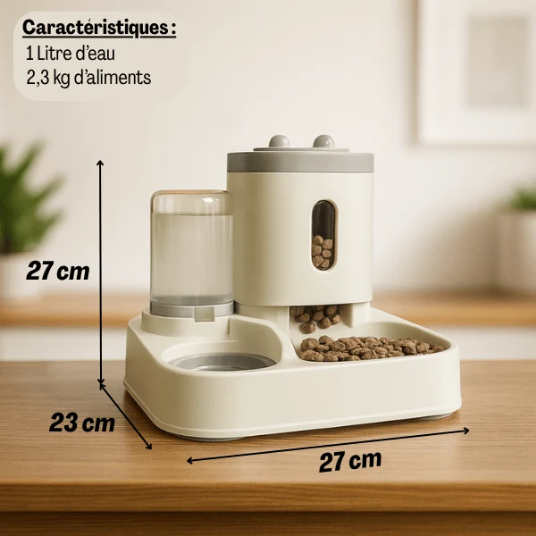 Distributeur de croquettes pour chat | AutoCroq™