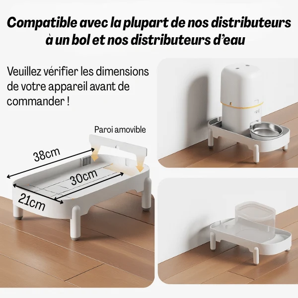 Distributeur de croquettes pour chat | Raised Support™