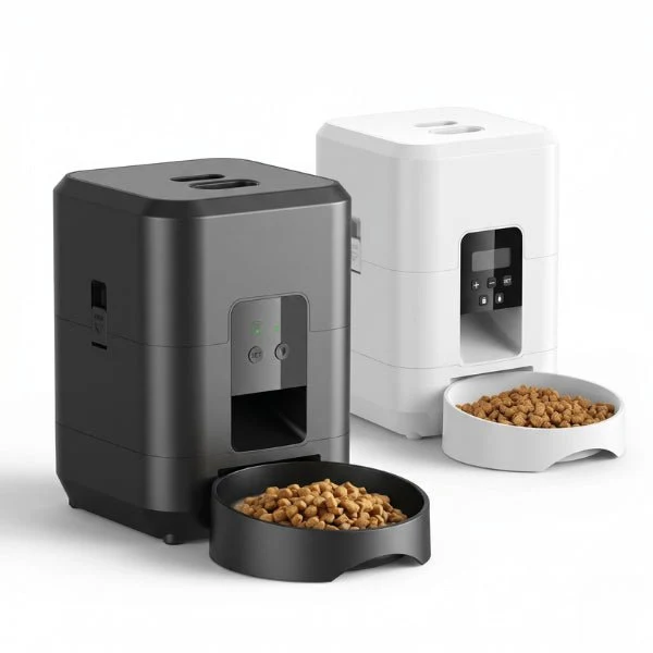 Distributeur de croquettes pour chat automatique - CroqTech™