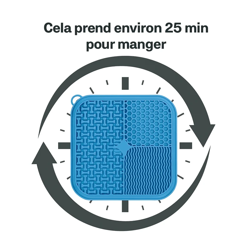 Tapis de léchage chat - Anti anxiété et ennui alimentaire - PurriLick™