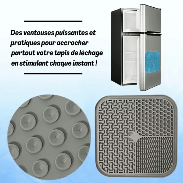 Tapis de léchage chat - Anti anxiété et ennui alimentaire - PurriLick™