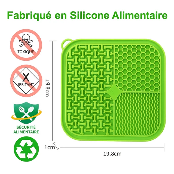 Tapis de léchage chat - Anti anxiété et ennui alimentaire - PurriLick™
