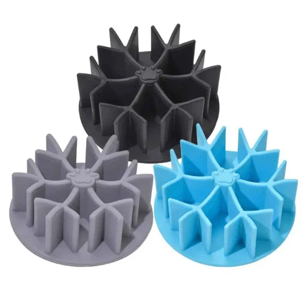 Gamelle pour chat anti glouton - Insert gamelle flocon - InterBowl™