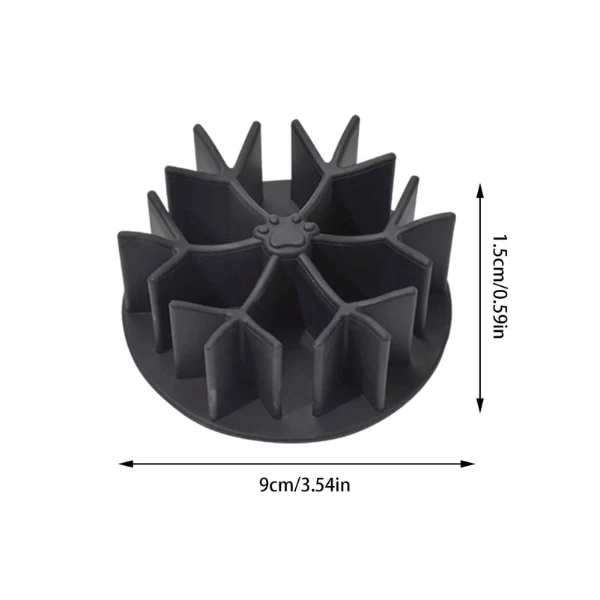 Gamelle pour chat anti glouton - Insert gamelle flocon - InterBowl™
