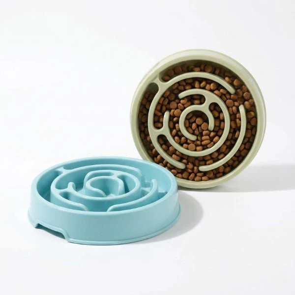 Gamelle chat anti glouton - Relief circulaire compacte - Bowl Control™