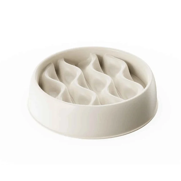 Gamelle anti glouton chaton - Reliefs doux ondulés - QuickSlow™
