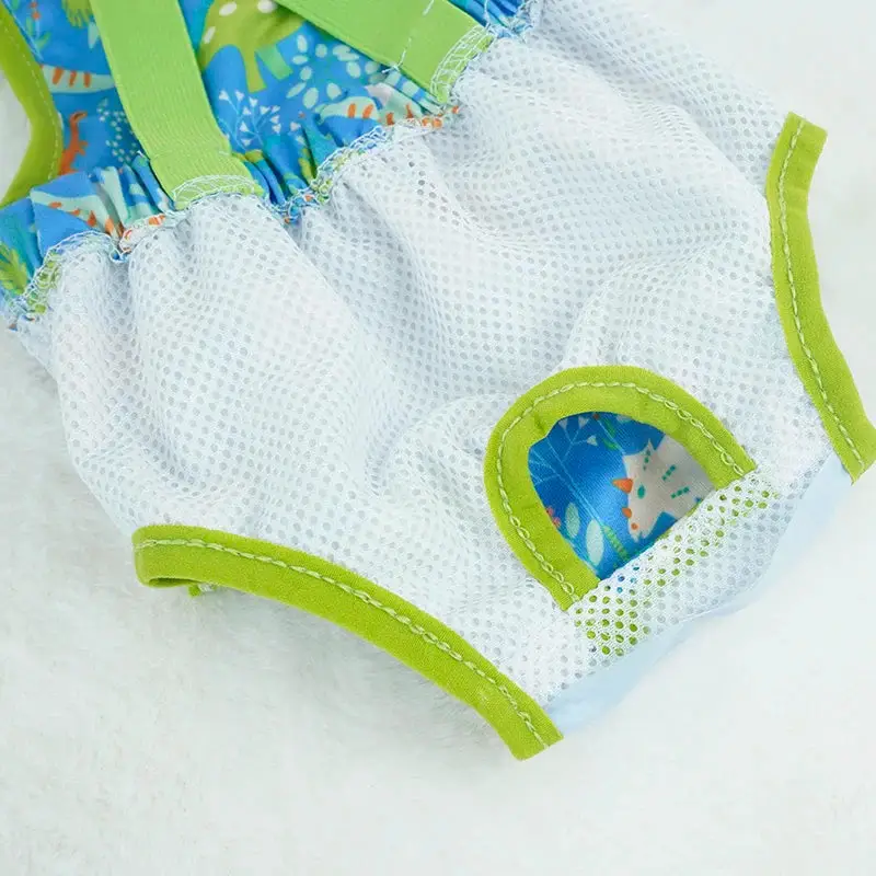 Couche avec bretelles pour chien